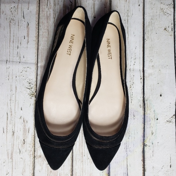 Nine West Shoes - Nine West Black Flat Size 10